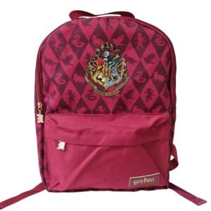 Alternative view of Mochila Hogwarts estampada roja - Harry Potter
