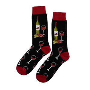 Calcetines botella de vino